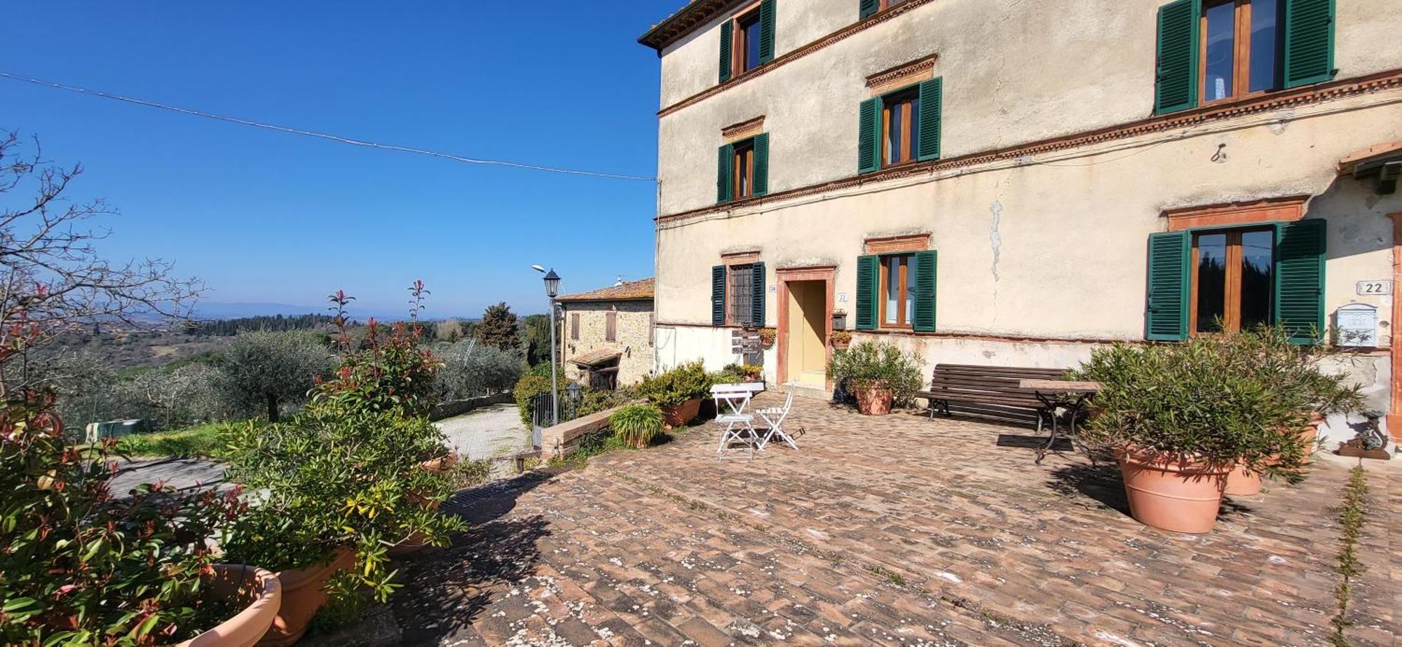 Apartmán I Voltoni Di Corsignano Siena Exteriér fotografie
